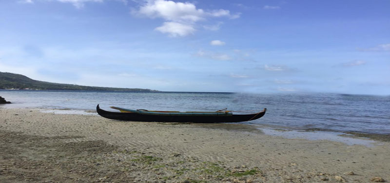 Malabago Beach in Philippines