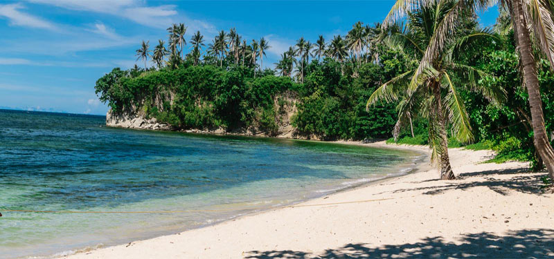 Pinamuntugan Beach in Philippines