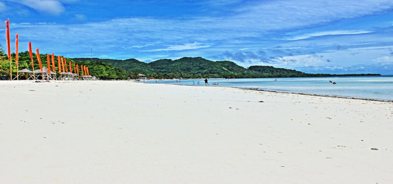 Quinale Beach in Philippines