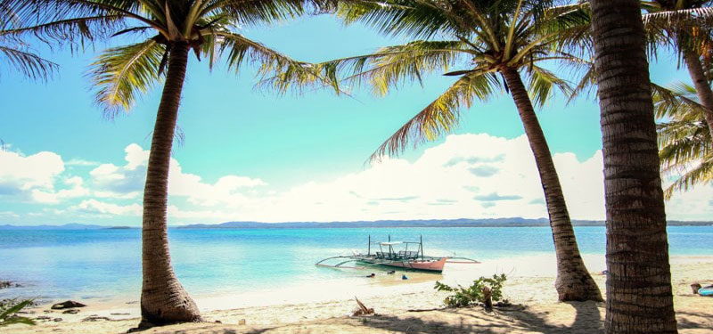 Siargao Island Beach in Philippines