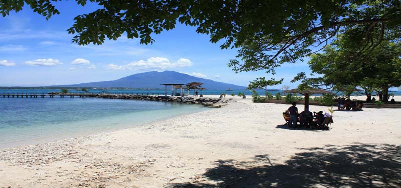 Merak Belantung Beach in Sumatra