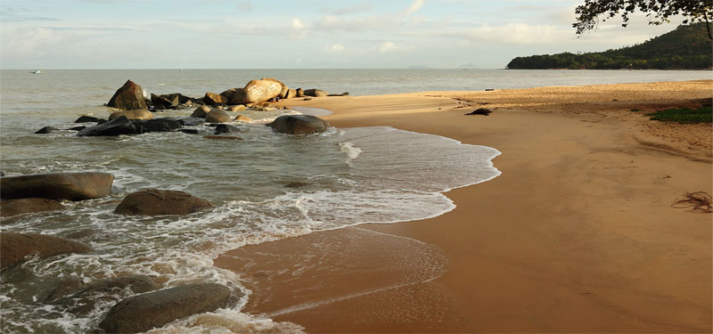 Panjang Beach in Sumatra