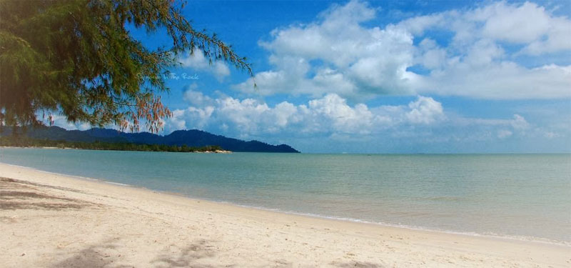 Pongkar Beach in Sumatra