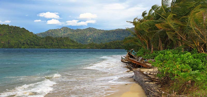 Rancong Beach in Sumatra