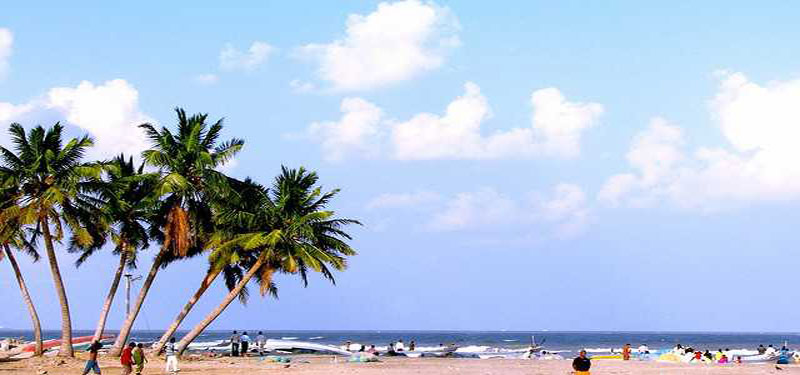 Velankanni Beach in Tamil Nadu